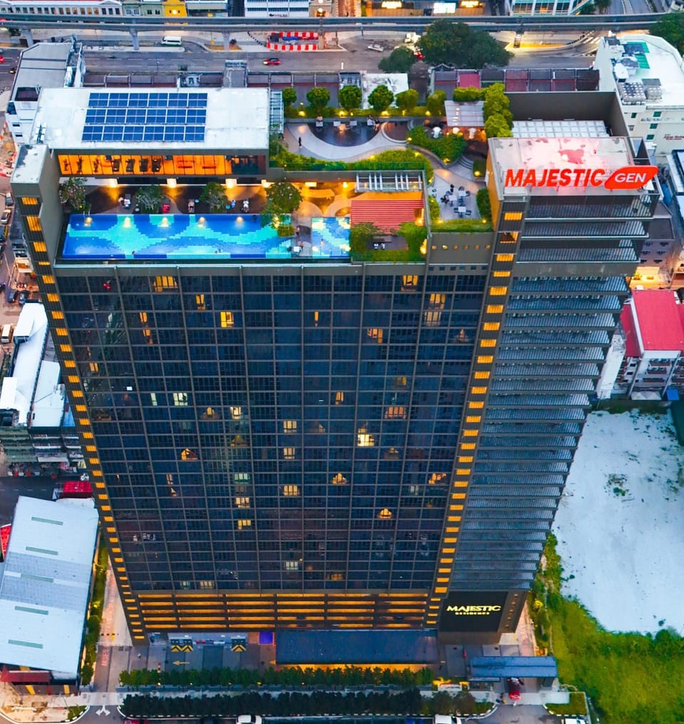 Property building, Day, Bird's eye view, City view