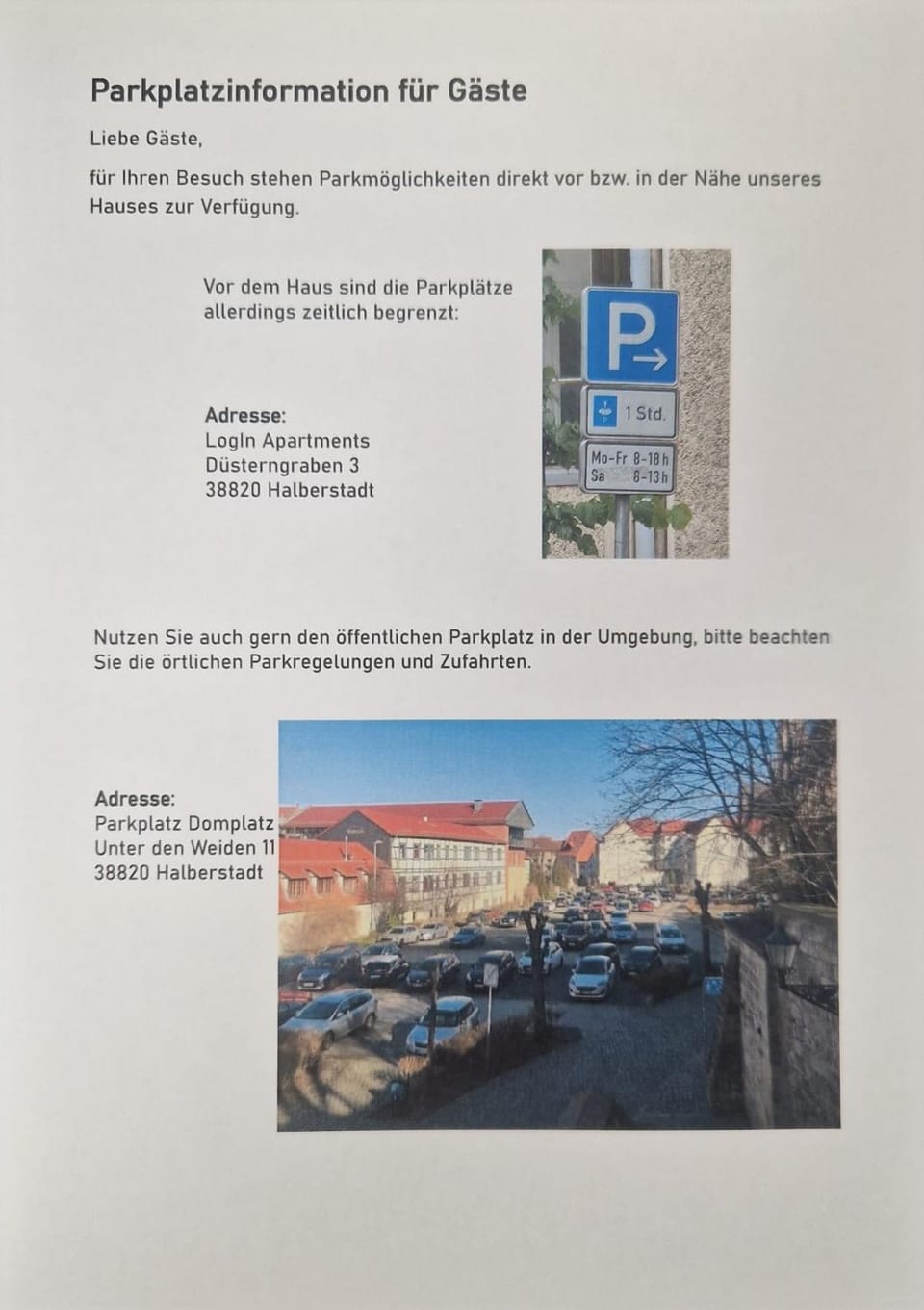 Parking