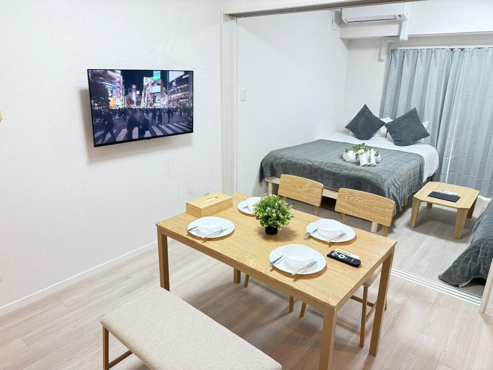 Waseda University area 2F2 with elevator Apartment hotel in Shinjuku