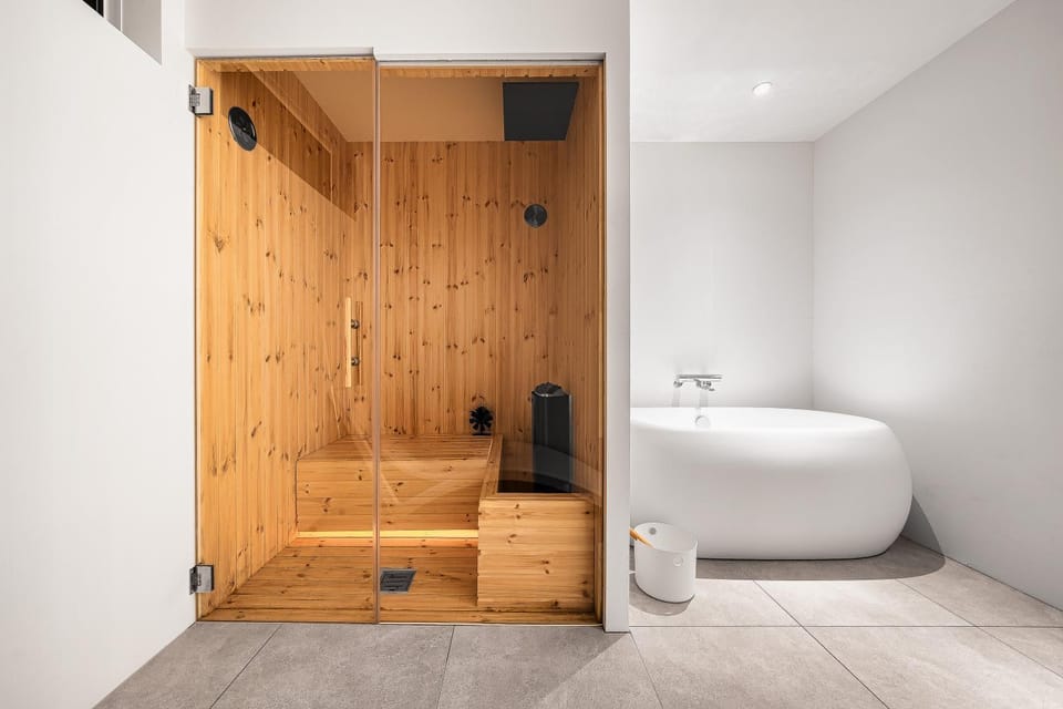 Sauna, Bathroom, Bath