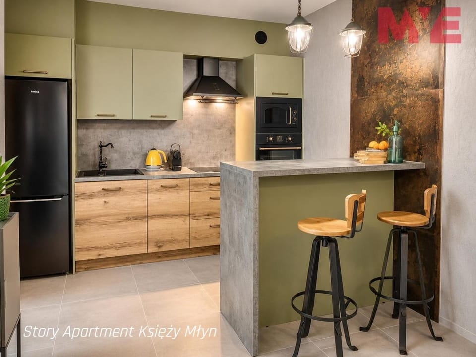 MYE Apartments - Story Apartment Księży Młyn - Free Parking, Klimatyzacja, FV Apartment in Poland