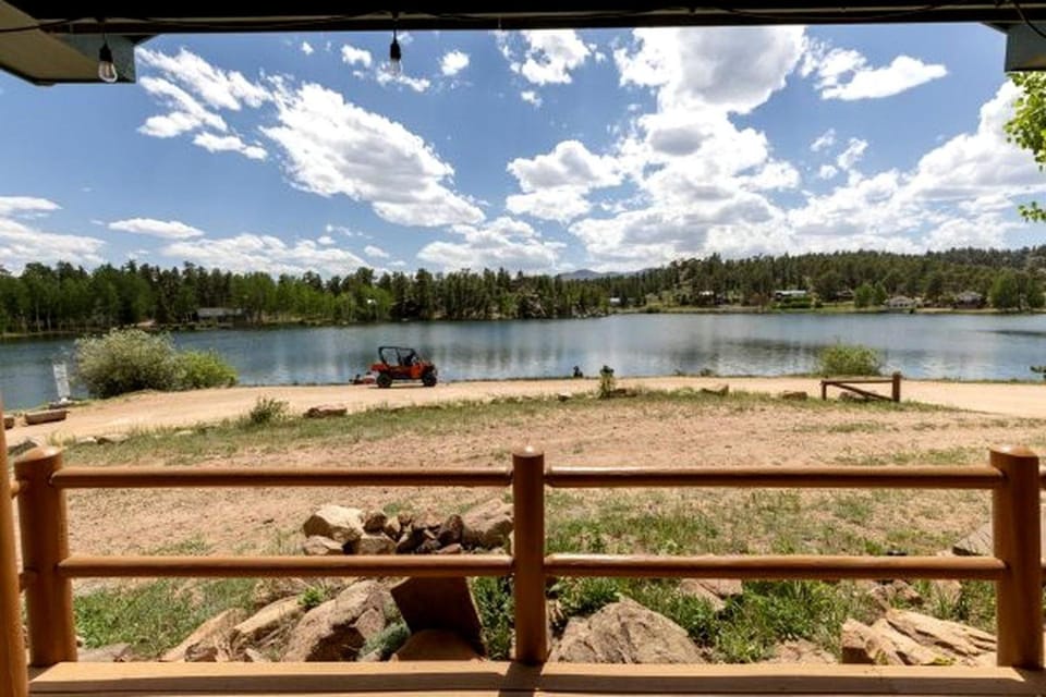 Lakefront Cabin with BBQ Grill, Perfect for a Weekend of Fishing in Red Feather Lakes, Colorado Cabin in Red Feather Lakes