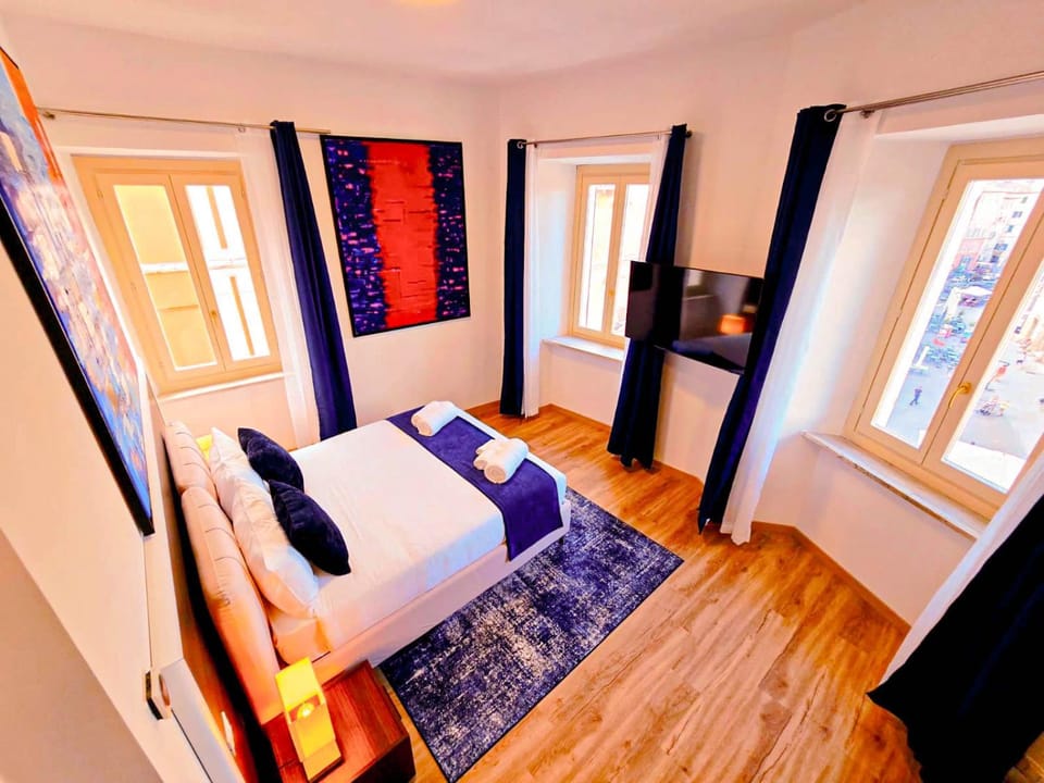 Bed, TV and multimedia, Photo of the whole room, Bedroom, minibar