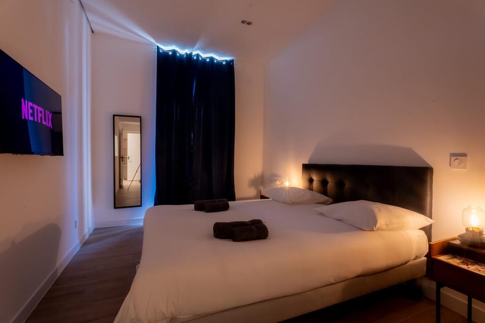 Maison Rouget - Chambre 3 - Le Palmier Bed and Breakfast in Nice