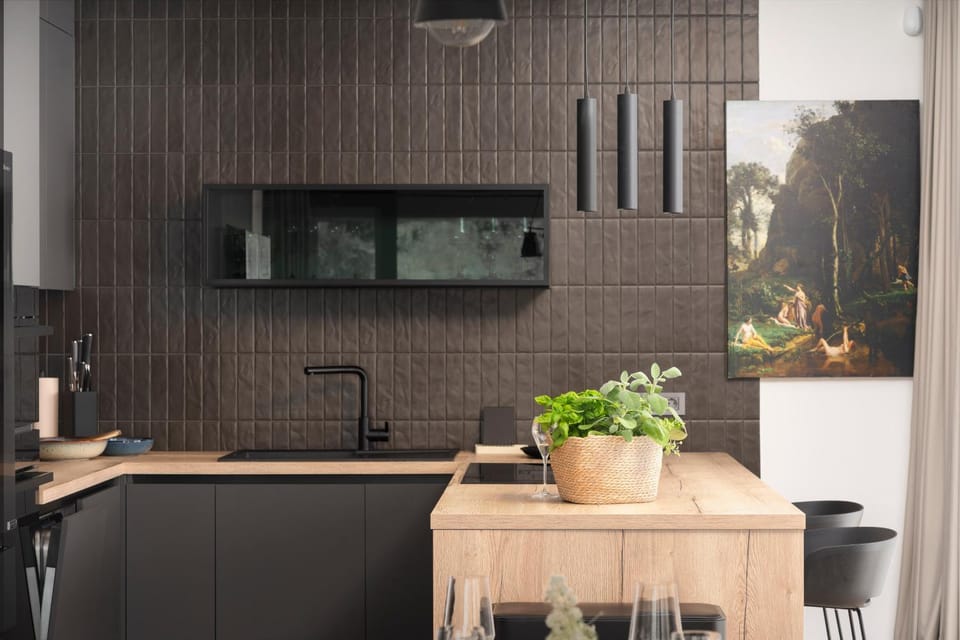 Coffee/tea facilities, dishwasher, microwave, oven, stove, toaster, kitchen