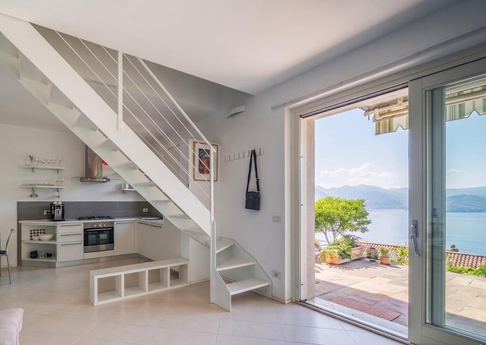 Natural landscape, View (from property/room), Kitchen or kitchenette, Lake view