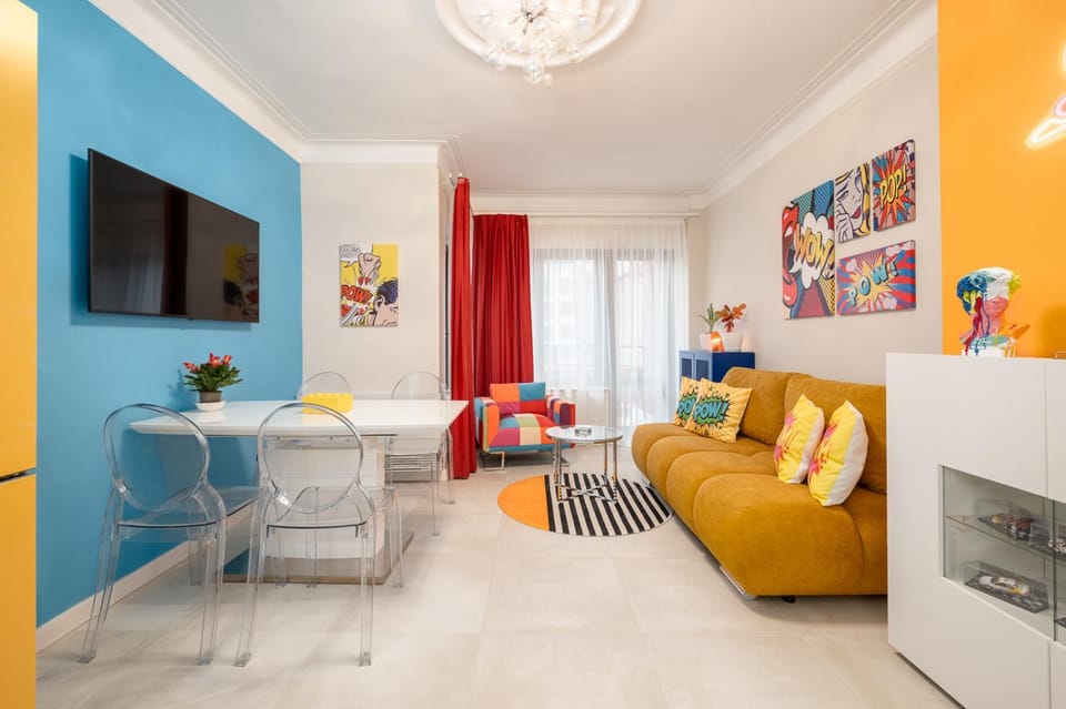 NEW - Pink Lipstick Lounge - Design look - Hotel feel Apartment in Sofia