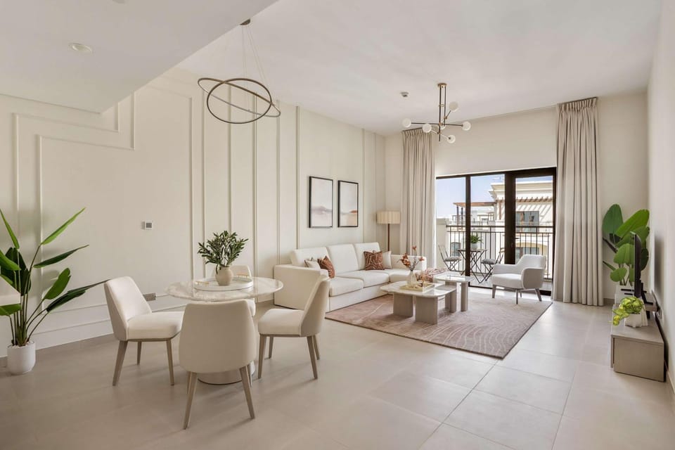 Living room, Dining area