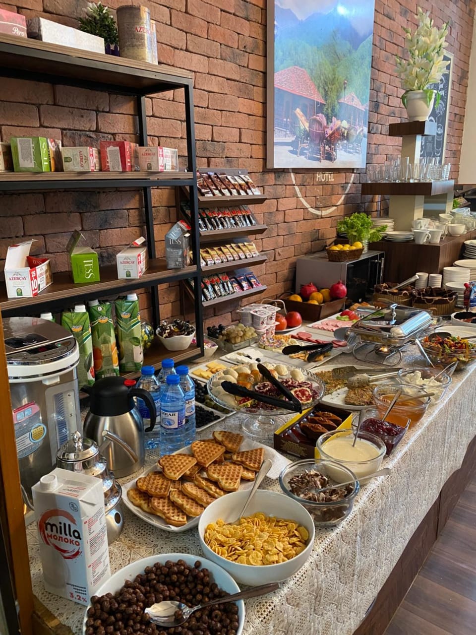 Food and drinks, Food, Buffet breakfast