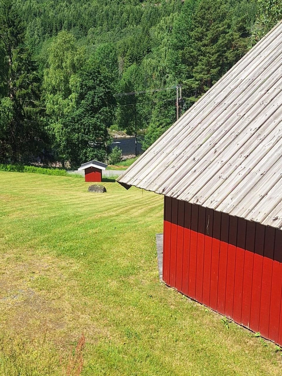 Brufoss Hytte og Laksesenter House in Viken, Norway