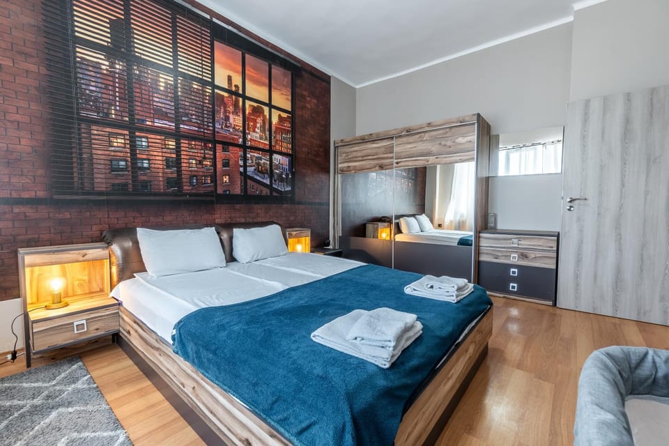 Bed, Bedroom, wardrobe