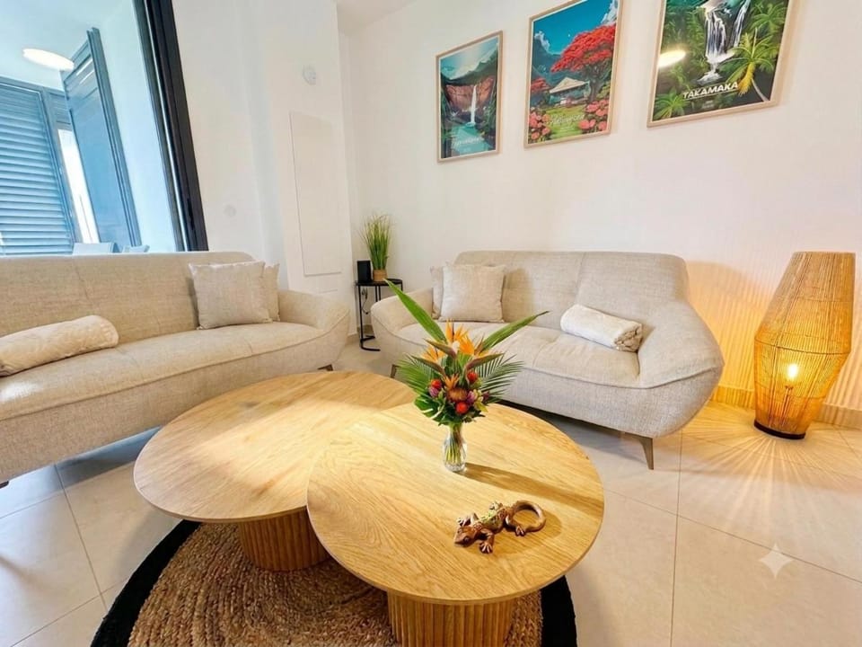 L'Appartement Ti Paradis 4 étoiles et lits KING SIZE Apartment in Réunion