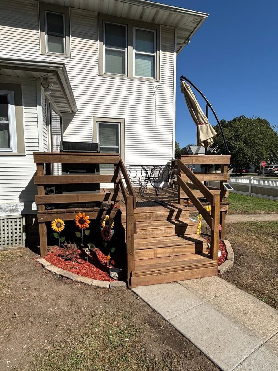 Property building, Garden