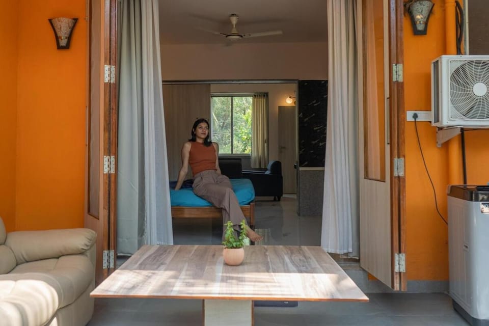 4bhk TWO 2bhk Units at Talpona - 100m walk to the beach Apartment in Goa, India