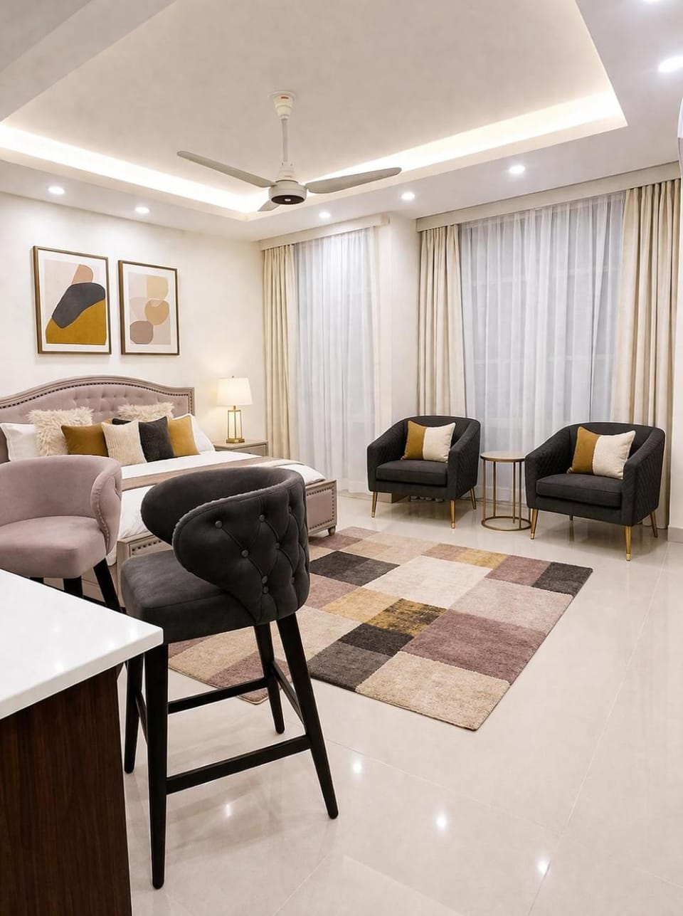 Living room, Seating area