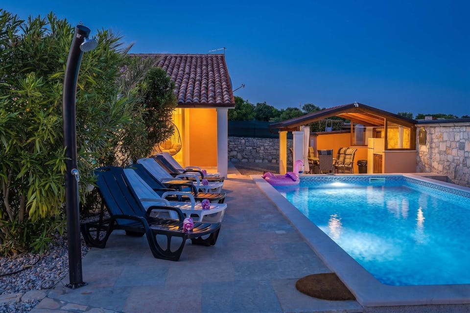 Holiday House Nives with pool and playground House in Istria County
