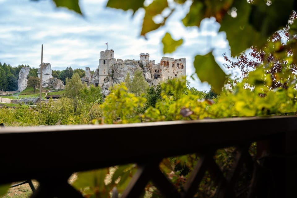 Jurajski Chill z widokiem na Zamek i strefą relaksu House in Lesser Poland Voivodeship