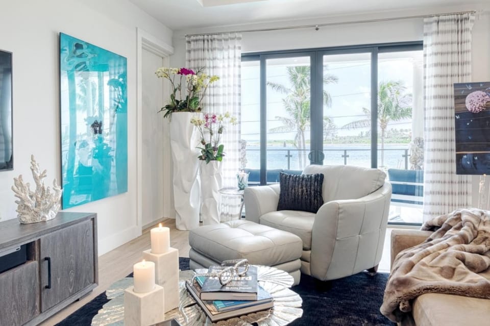 Two Bedroom Waterfront Condo with Inlet and Ocean Views Apartment in Riviera Beach