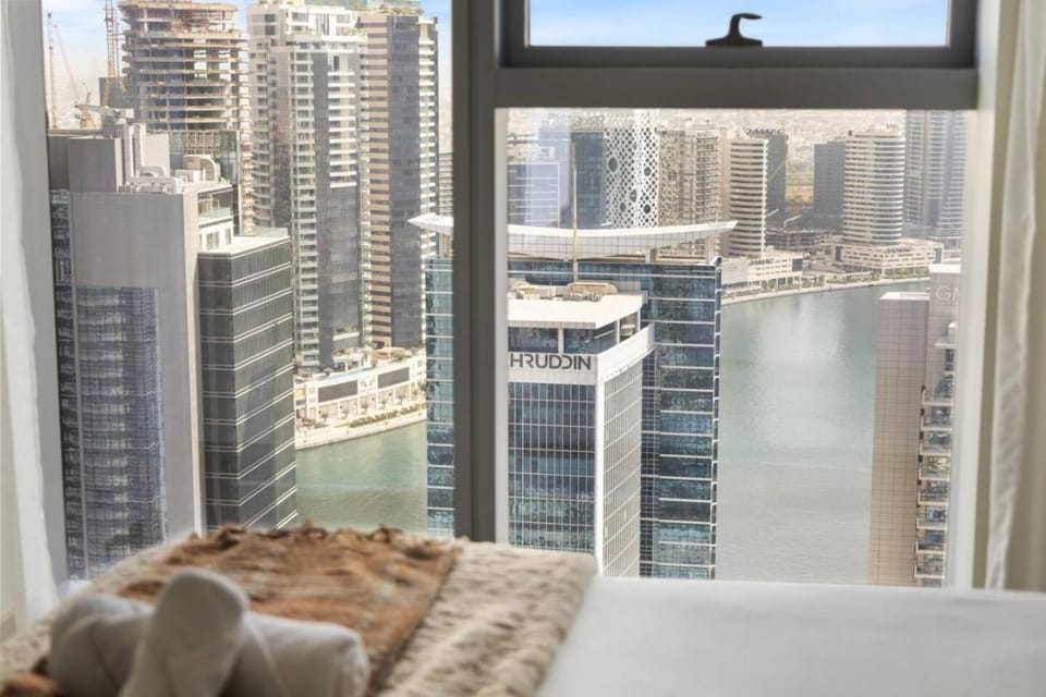 Imperial Ave unit with Canal view and Burj Pool View Apartment in Dubai