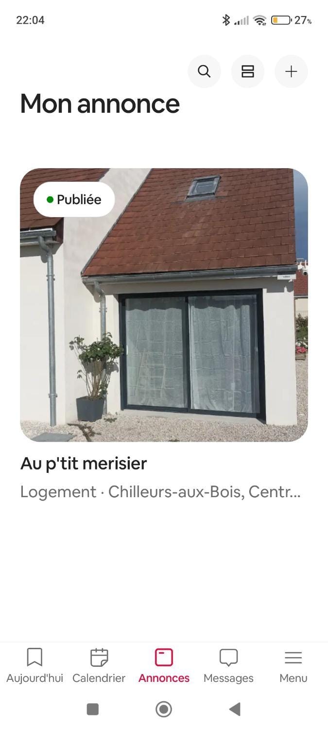 Au ptit merisier House in Centre-Val de Loire