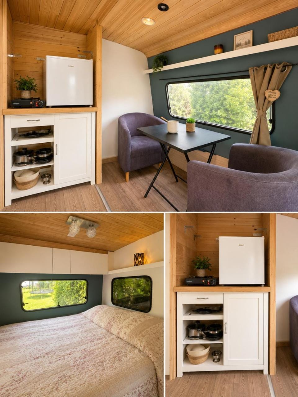 La caravane du Farfadet Campground/ 
RV Resort in Neuchâtel, Switzerland
