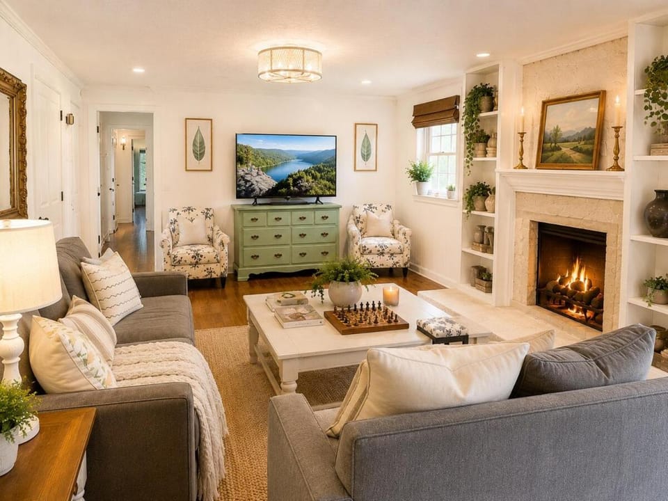 Property building, Living room