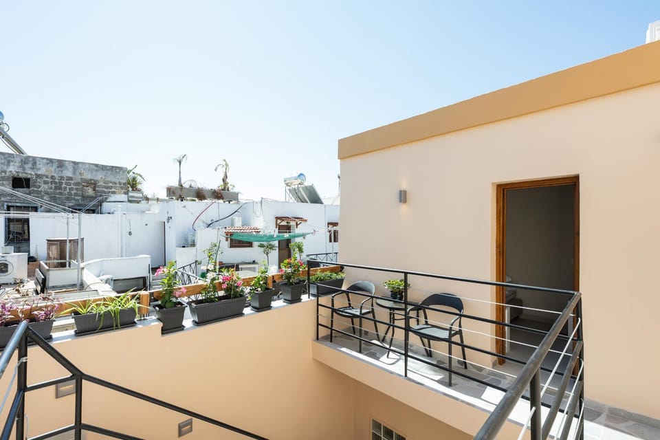 Property building, Patio, Day, View (from property/room), Balcony/Terrace