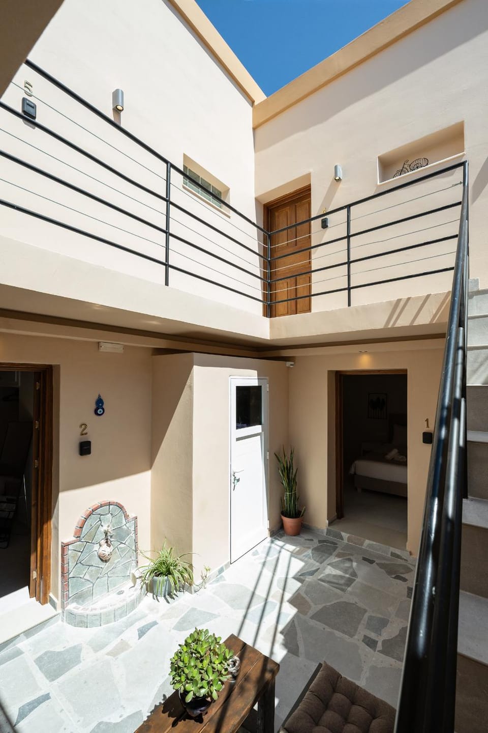 Property building, Patio, Day, View (from property/room), Balcony/Terrace