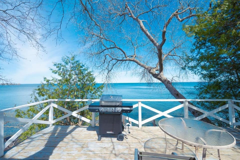 138 Lakefront Cottage Private Beach & & Kayaks Chalet in Georgina