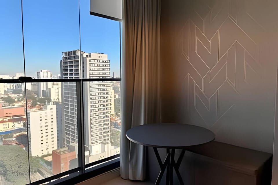Apto de luxo com piscina incrível, academia(2405B) Apartment in Sao Paulo City