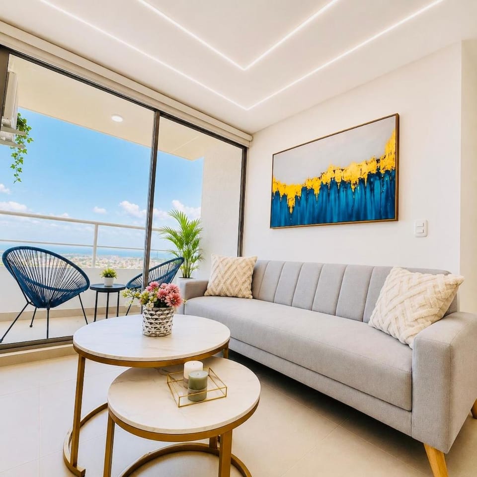 Ivory Tide, Sea View, Pool & Coastal Calm Apartment in Cartagena