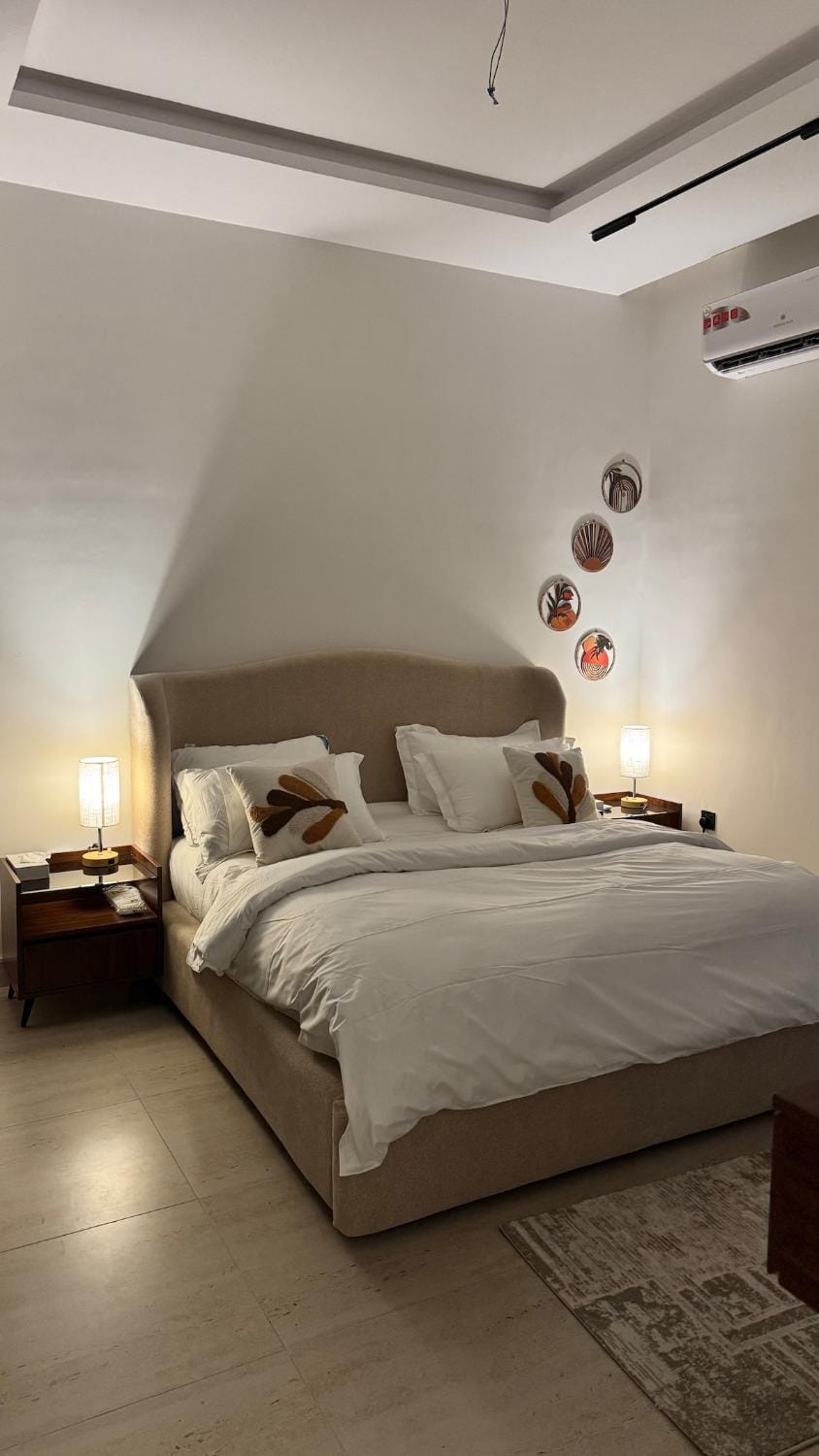 شقه فندقيه بغرفتين نوم وصالة جلوس دخول ذكي Apartment in Jeddah