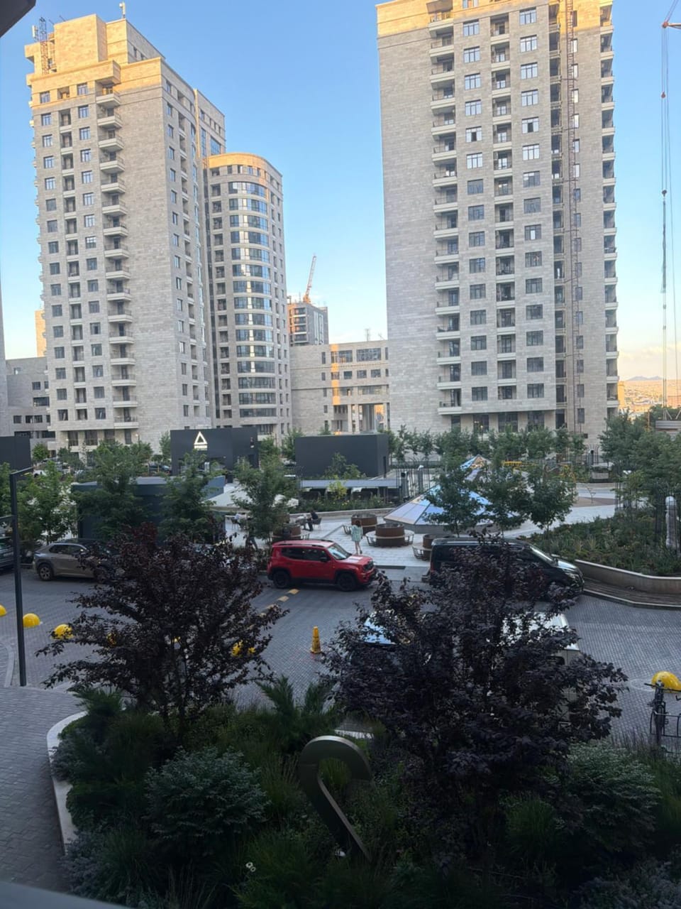 Property building, City view, Location
