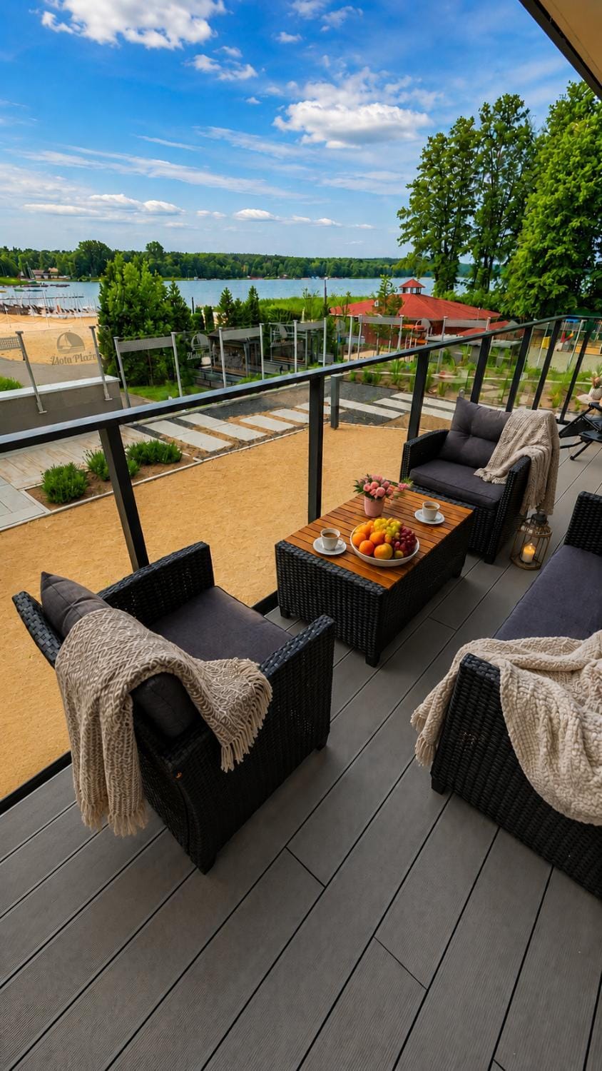 Balcony/Terrace, Seating area, Lake view