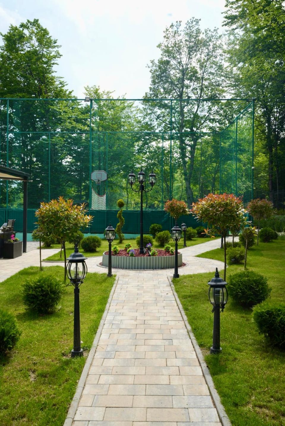Property building, Garden