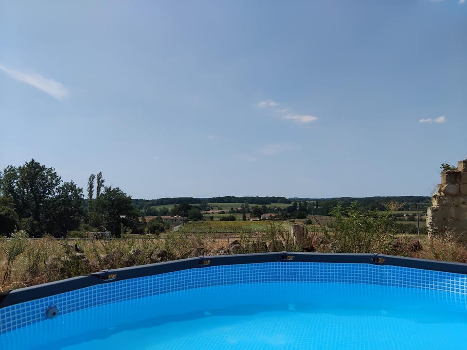 Natural landscape, Pool view, Swimming pool