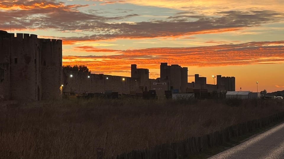 Natural landscape, Sunset