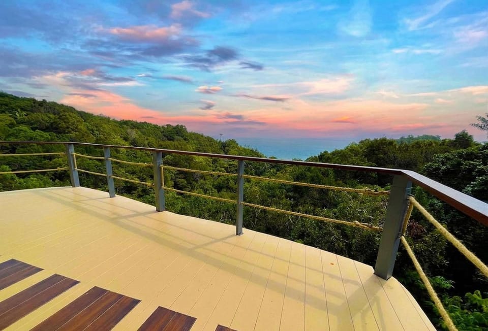 Natural landscape, View (from property/room), Balcony/Terrace, Sunrise