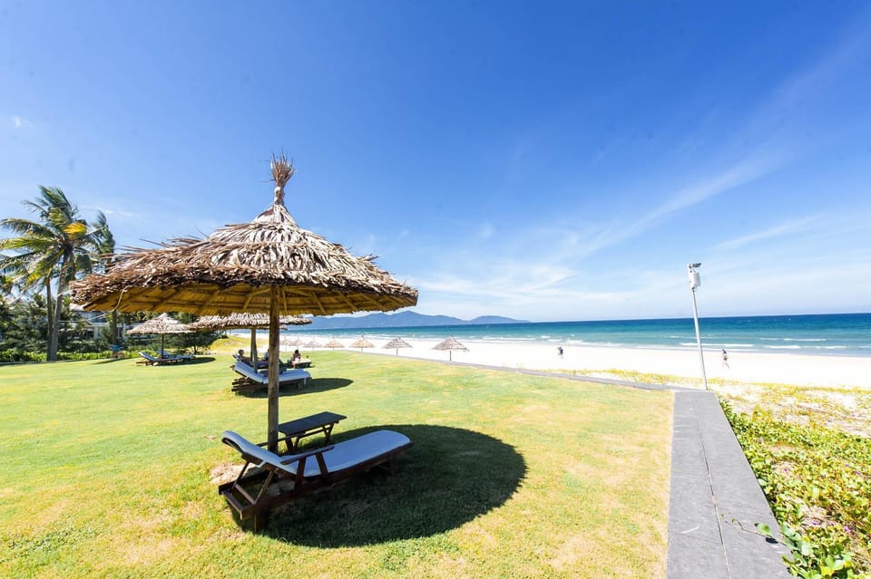 Beach, sunbed