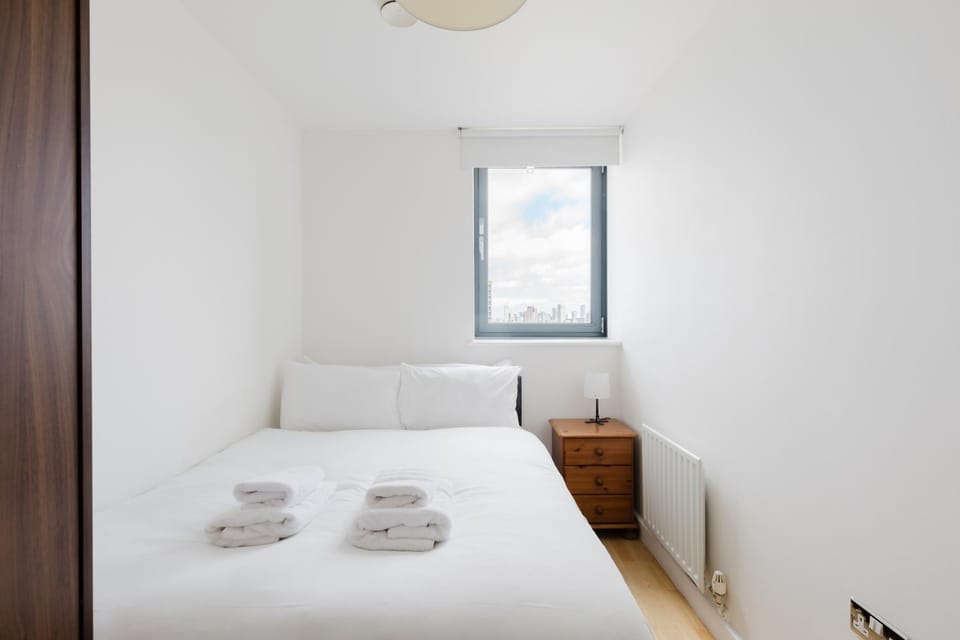 2BDR Flat with Skyline Views in East London Apartment in London