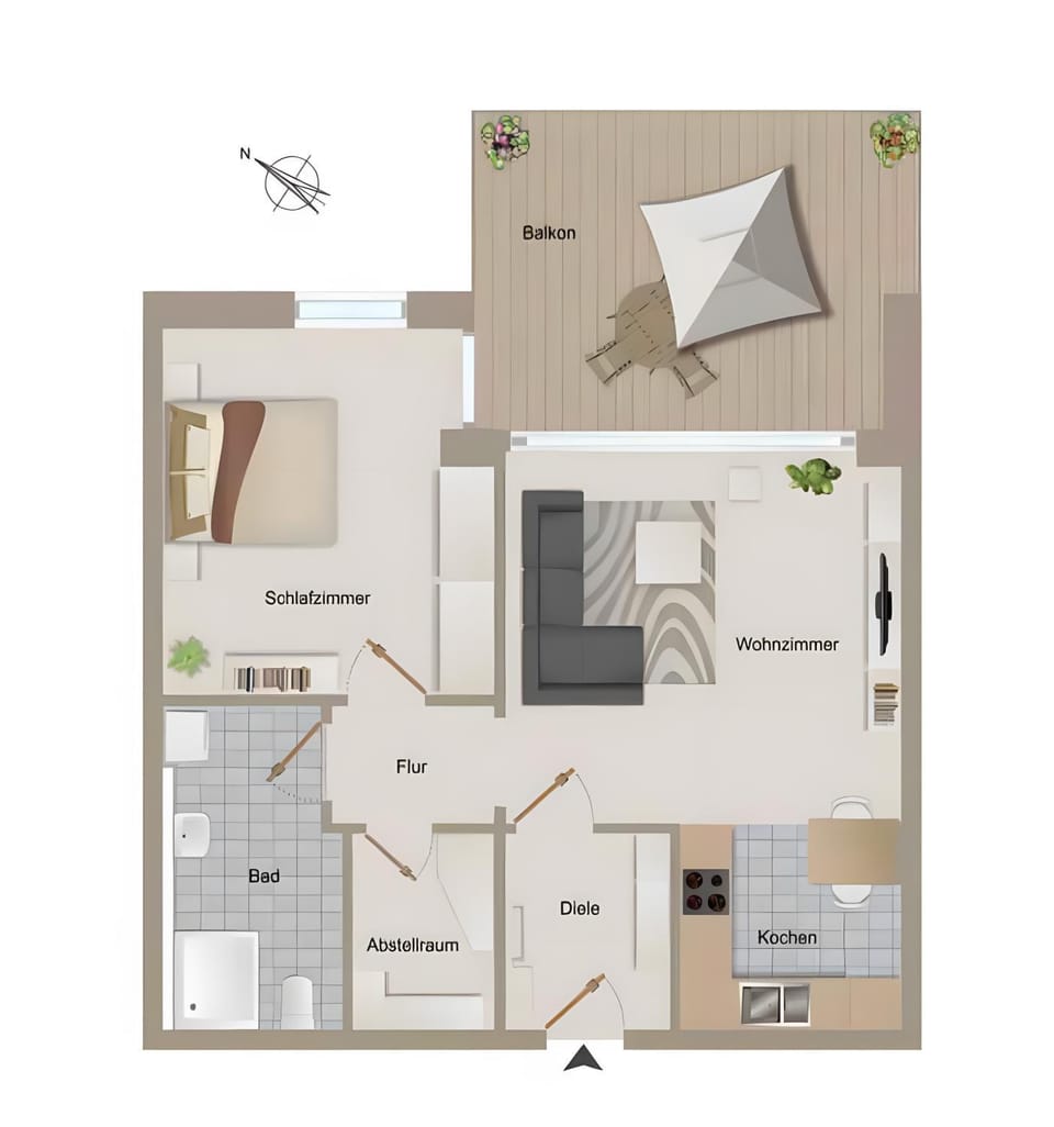 Kathrin's Ferienwohnung Bad Waldsee Apartment in Baden-Württemberg