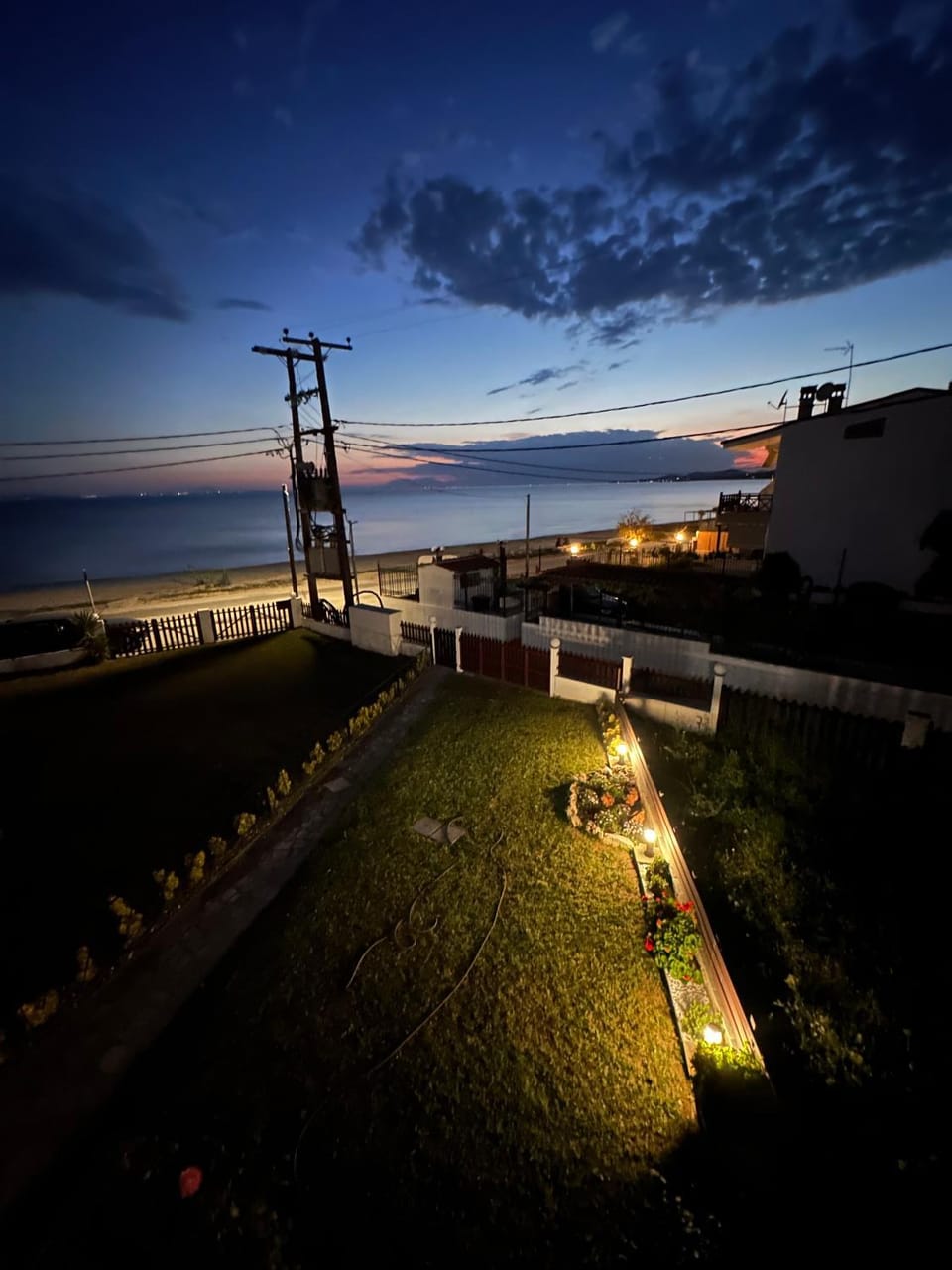 Garden, Sunset