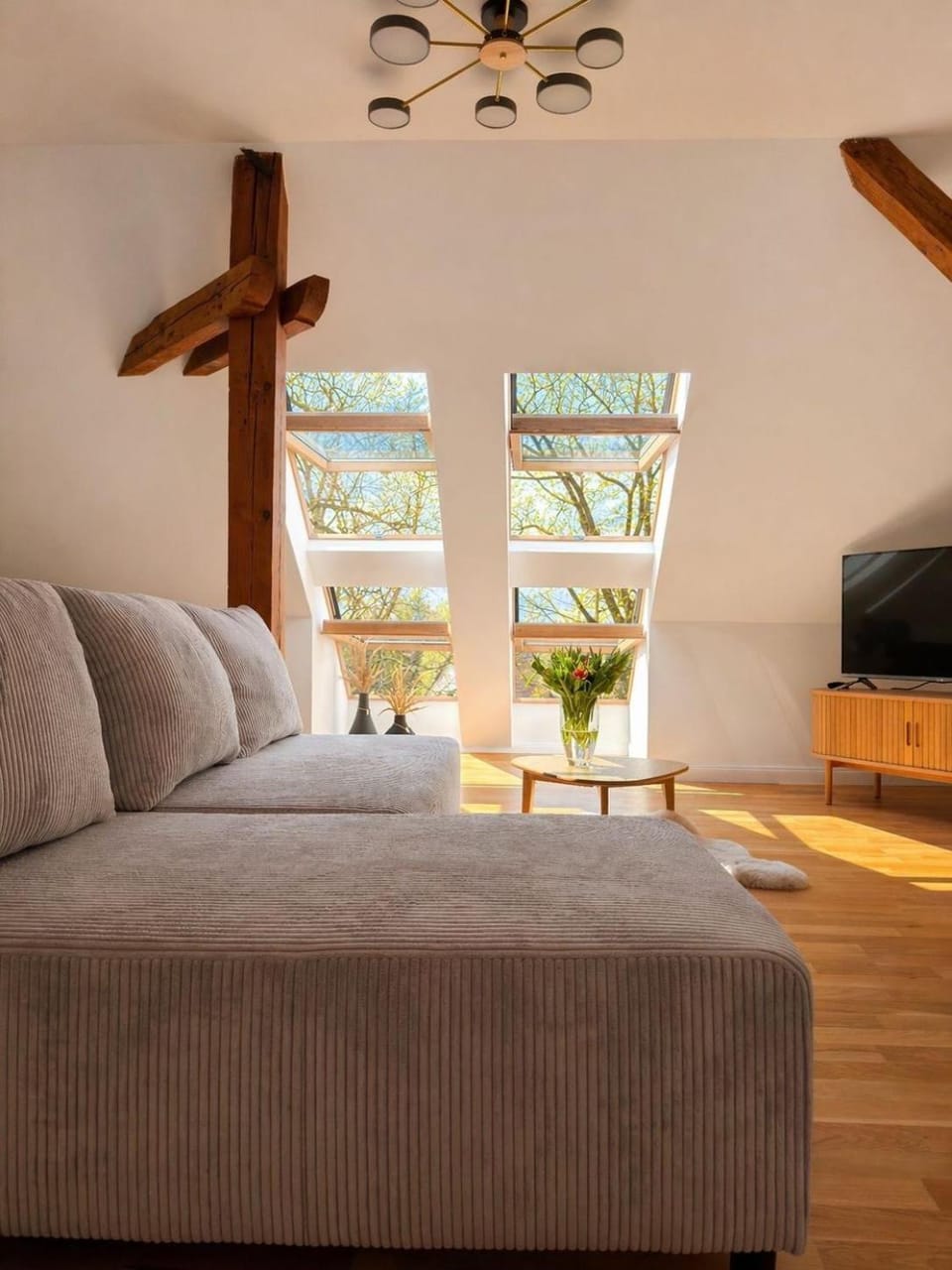 Living room, Photo of the whole room, Seating area