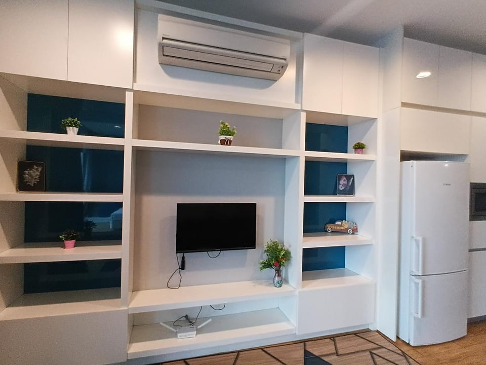 TV and multimedia, oven, air conditioner