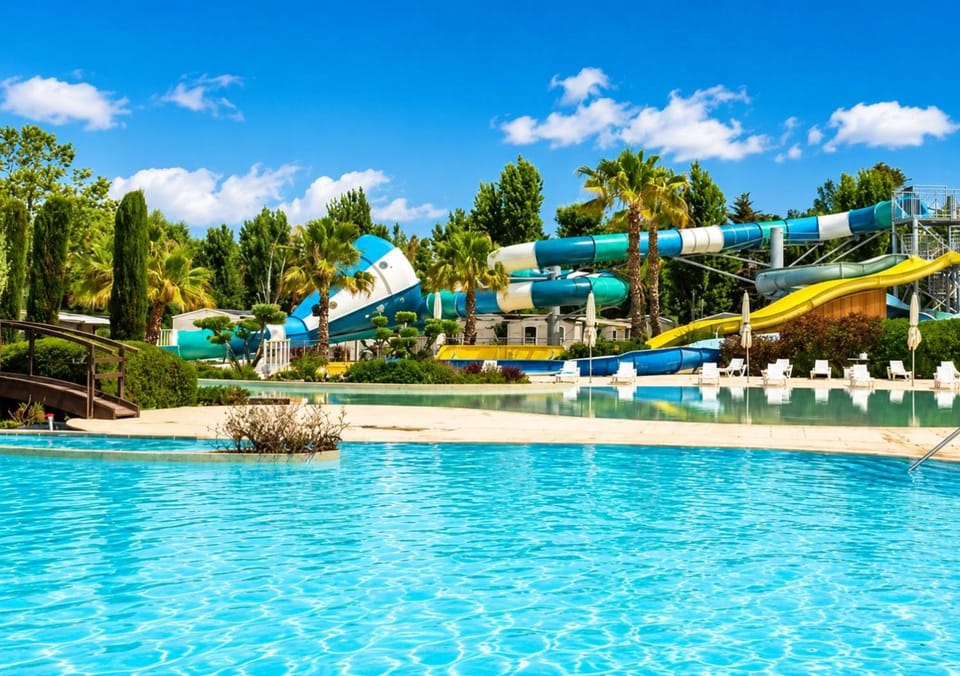 Aqua park, Swimming pool