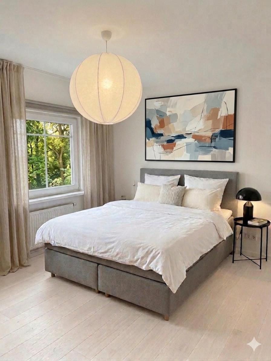 Bed, Bedroom