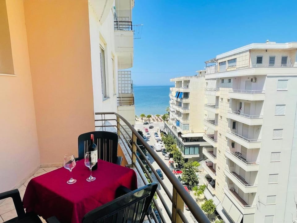 Patio, View (from property/room), Balcony/Terrace, Beach, City view, Sea view