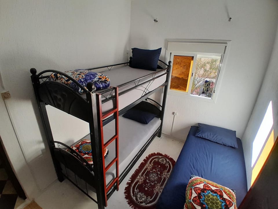 Single Bed at Arch Guesthouse - Dorm for Budget Travelers in Tangier Hostel in Tangier