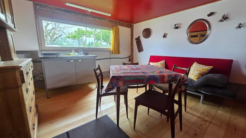 Living room, kitchen