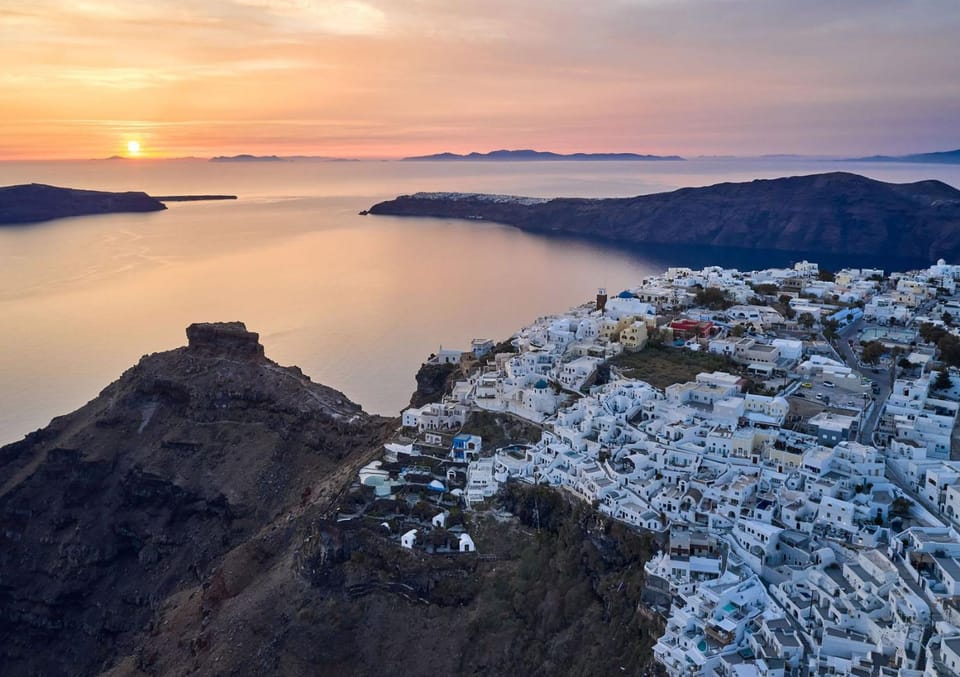 Nearby landmark, Sunset